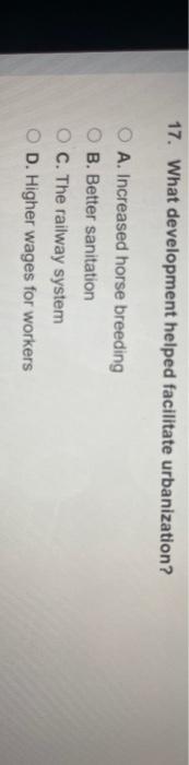 What development help facilitate organization?