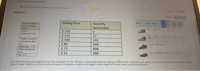 marketing Question Completion Status: Moving to