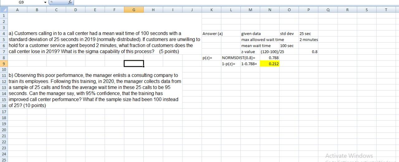 just I need part B G9 A B D E F G H 1 K L M N o P