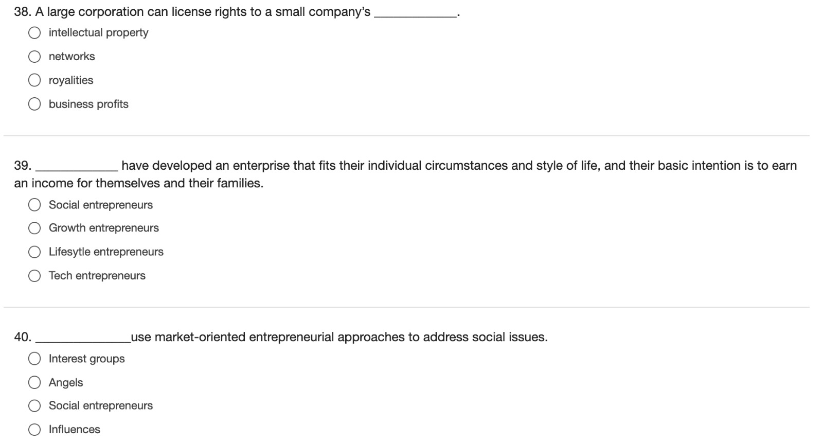 21.. is when problems and needs are broadcast to