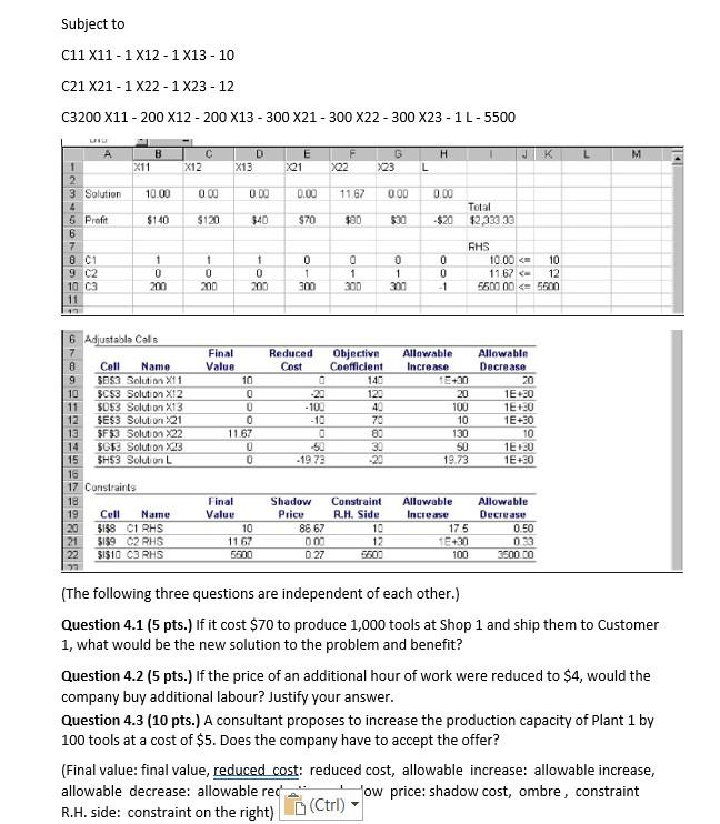 The question is not missing any informations , i