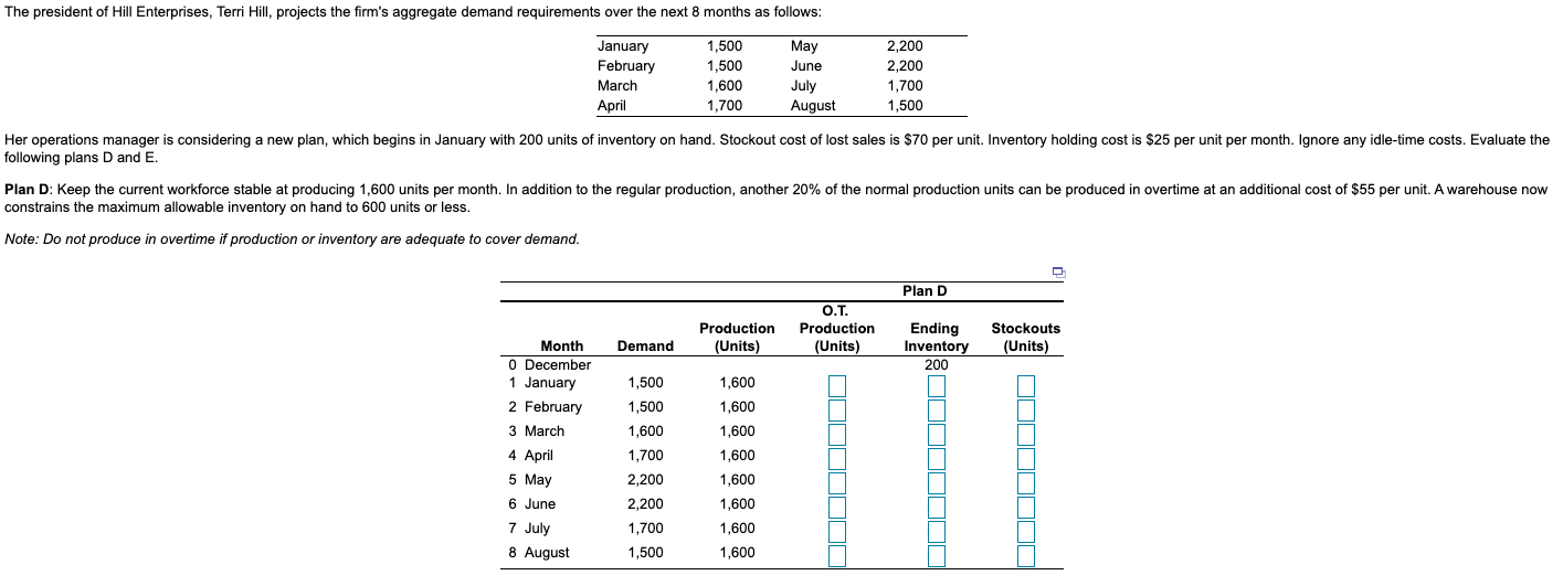 answer all with new numbers The president of Hill