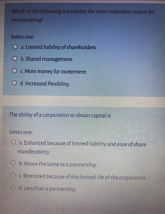 Which of the following is probably the most