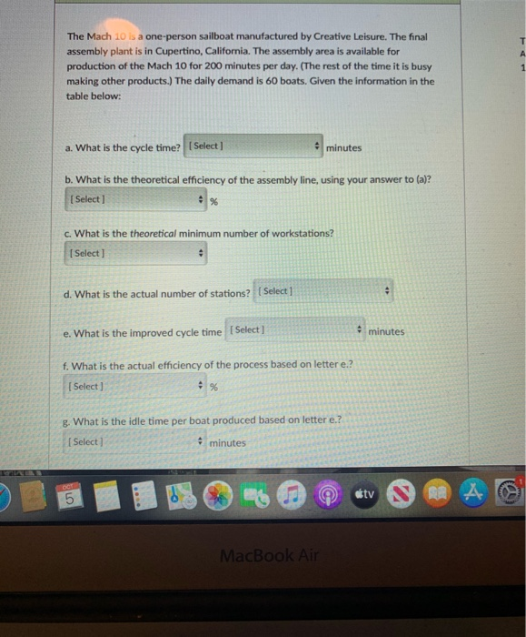 need help with this T A The Mach 10 is a