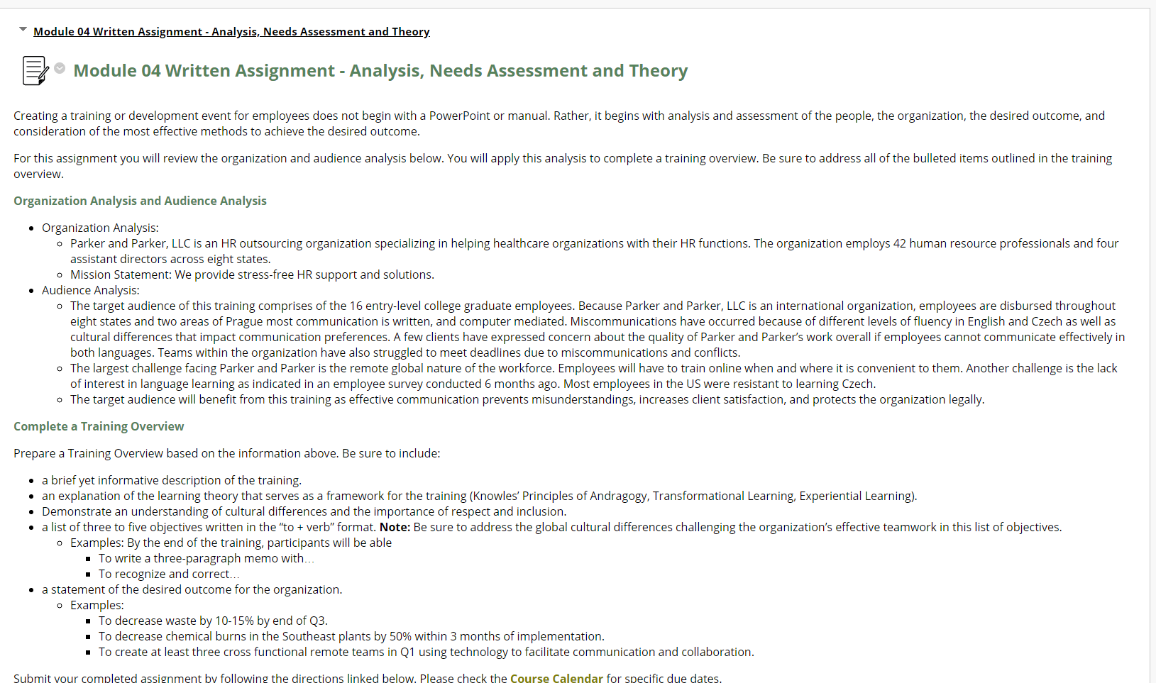 I am needing help with my module 4 assignment for