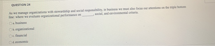 QUESTION 27 is the attempt to explain or justify