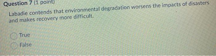 Emergency management Question 1 (1 point) Saved A