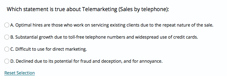 Which statement is NOT true concerning Direct