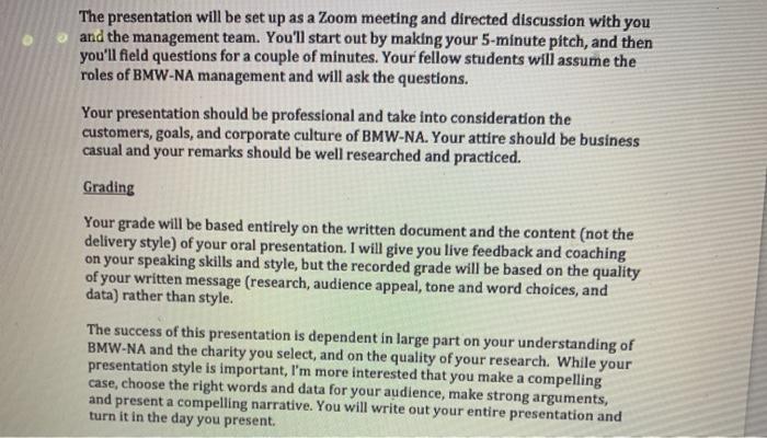 oral research assignment Assignment Background