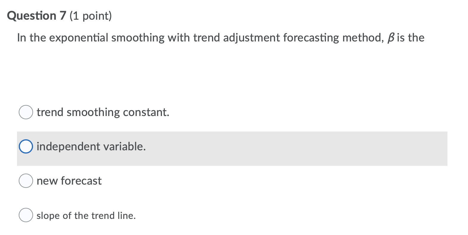Question 6 (1 point) Scenario 2 The purchasing
