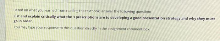 Based on what you learned from reading the