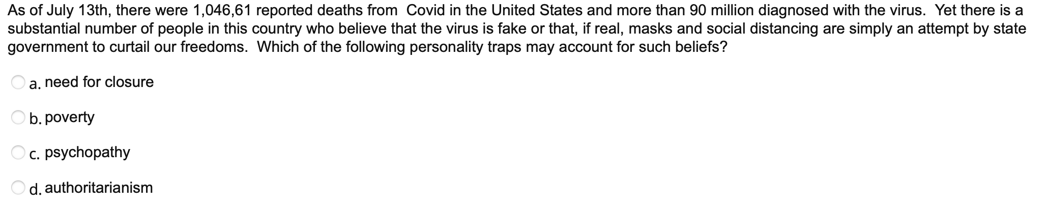 As of July 13th, there were 1,046,61 reported