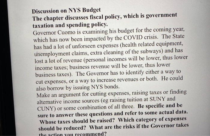 please you must suggest that Governor Cuomo