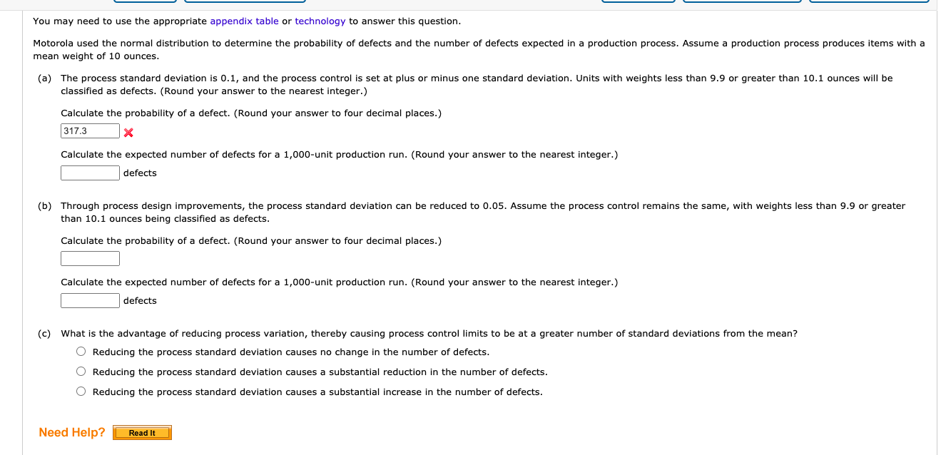 You may need to use the appropriate appendix