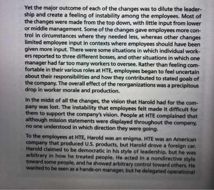 Please read the case and give a backround of it