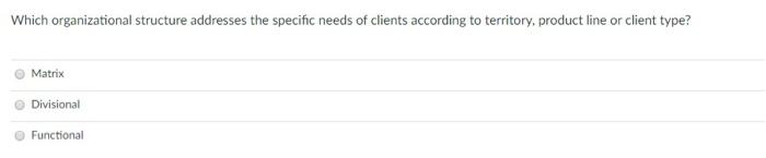 A structure organized by people doing similar