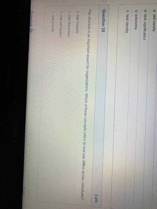 skill variety task significance autonomy task