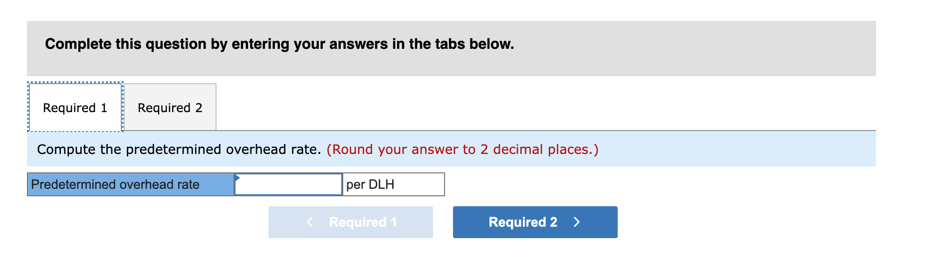 Exercise 2-3 Computing Total Job Costs and Unit