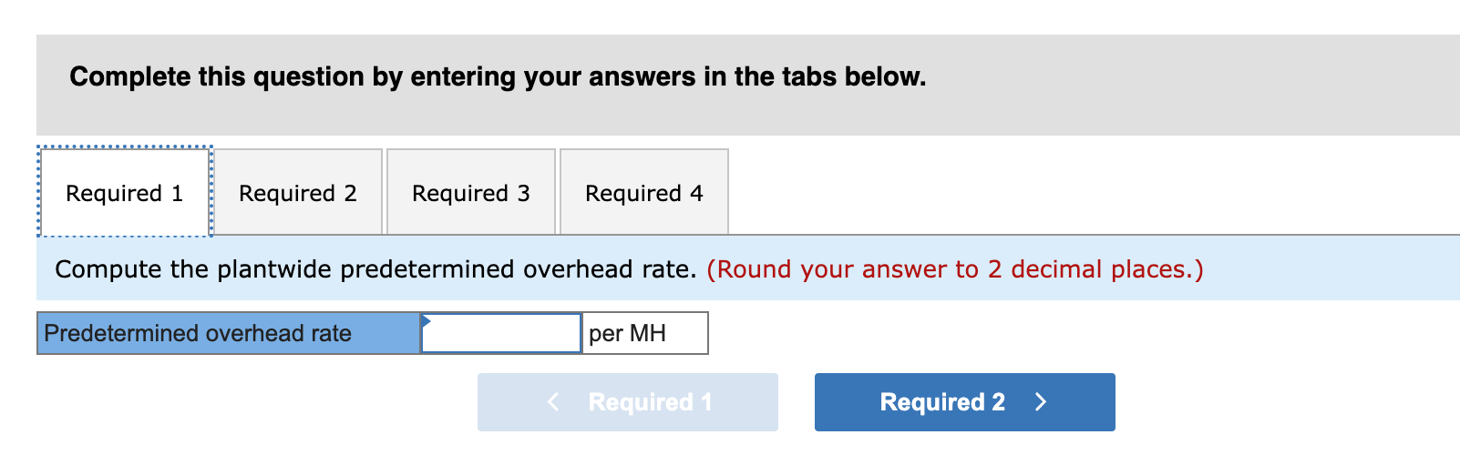 Exercise 2-3 Computing Total Job Costs and Unit