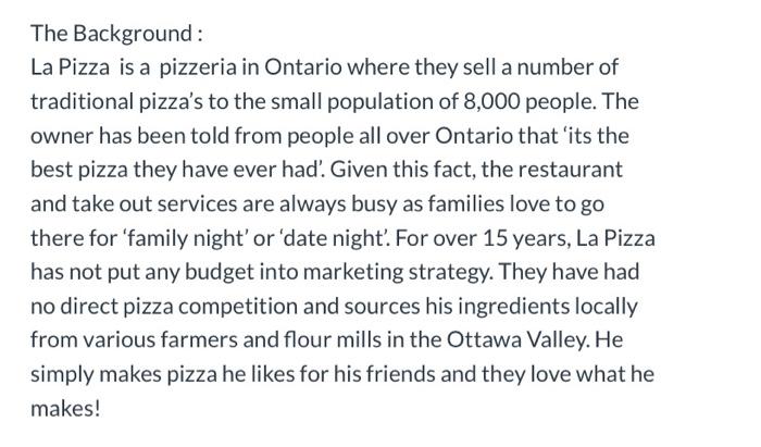 I need help for my competitive analysis The