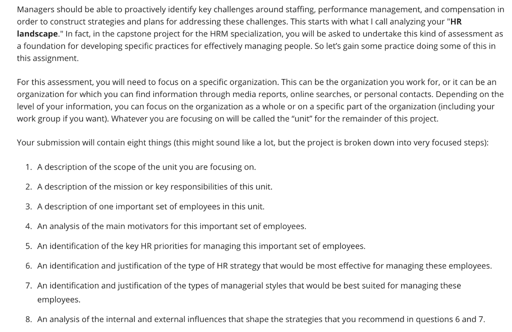 Managers should be able to proactively identify