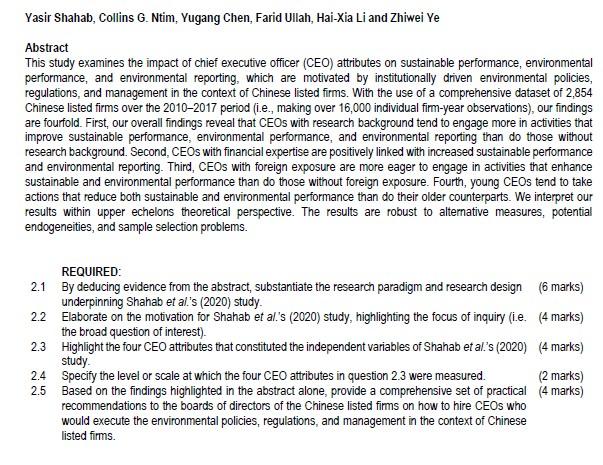 Below are the title and abstract of an article