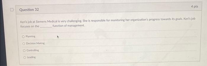 Keri's job at Siemens Medical is very