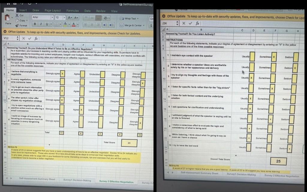 Write what do you understand about the person in