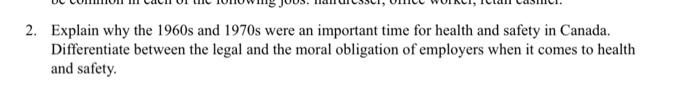 Explain why the 1960s and 1970s were an important