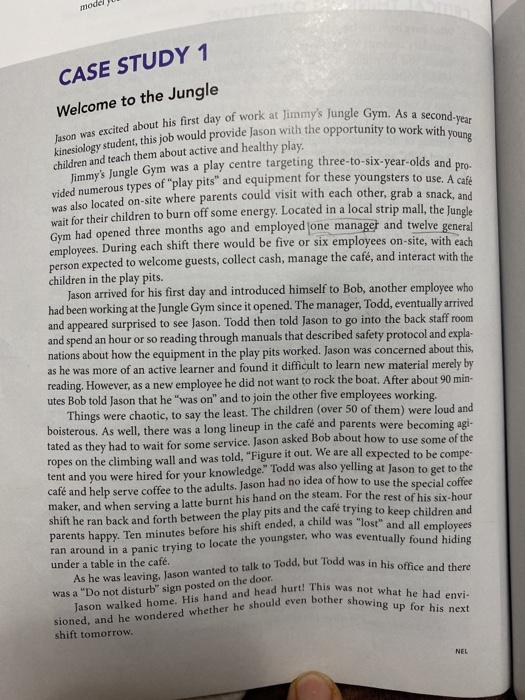 mode CASE STUDY 1 Welcome to the Jungle young