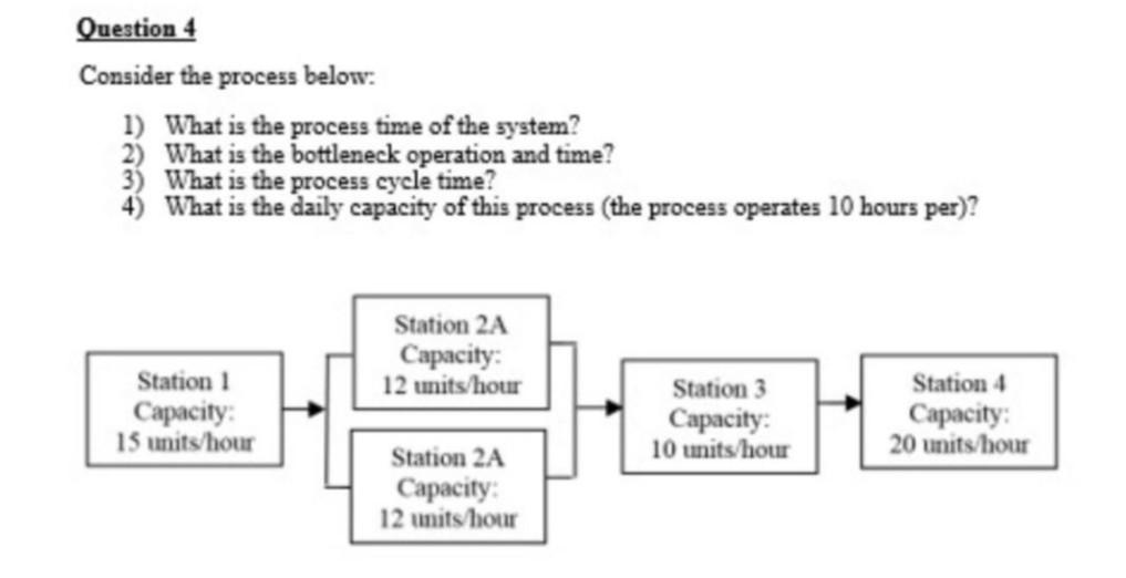 We need the time in hours Question 4 Consider the