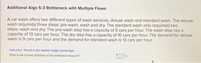 Additional Algo 5-3 Bottleneck with Multiple