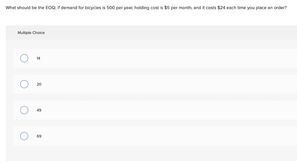 What is the correct answer? What should be the