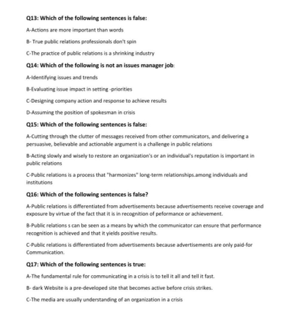 I want to solve these questions from the Public