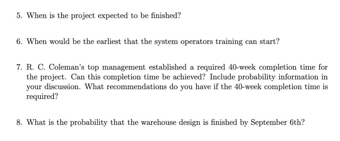 R. C. Coleman distributes a variety of food