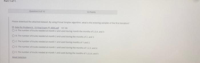 18. The noniter if truiss needed at monithe and