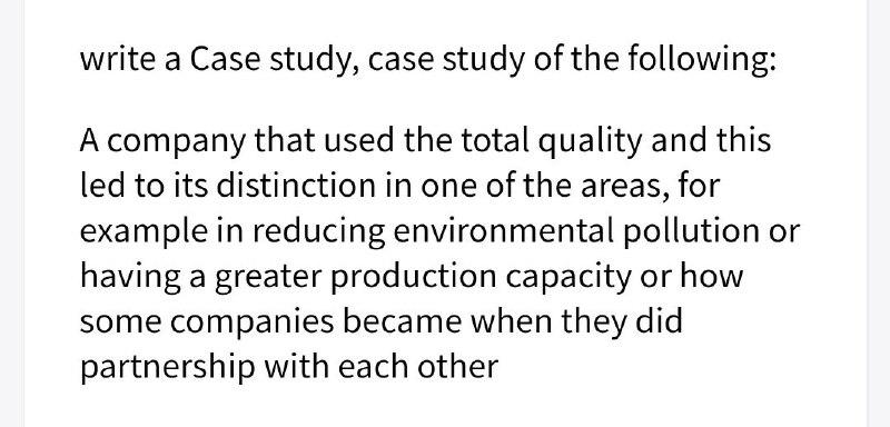 i need the answer quickly write a Case study,