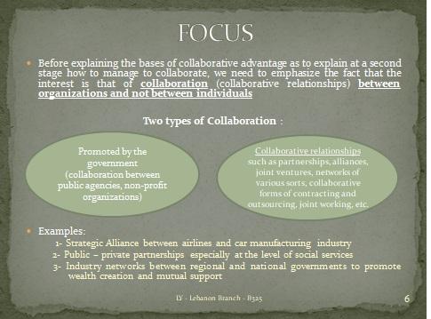 Collaboration Cases Case 1: The engineering