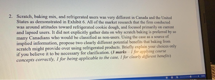 2. Scratch, baking mix, and refrigerated users