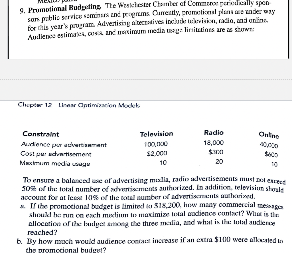 Please solve using Excel and show which formulas
