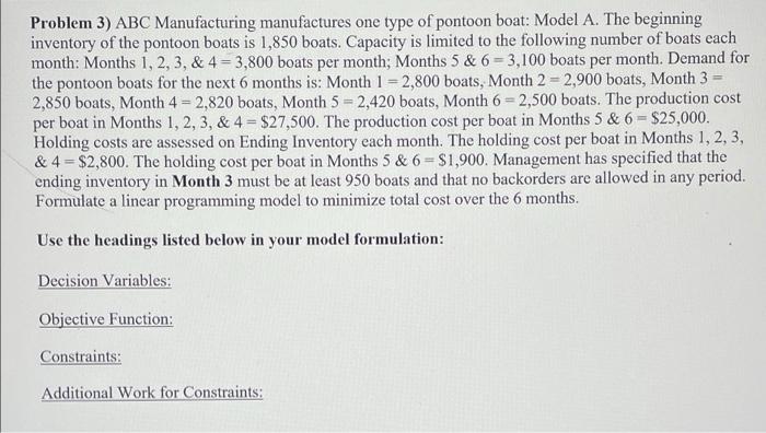 Can you use Solver in excel to show how to solve