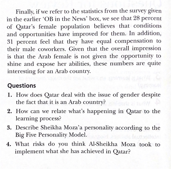 Critical Analysis QATAR: A COUNTRY WITH A VISION