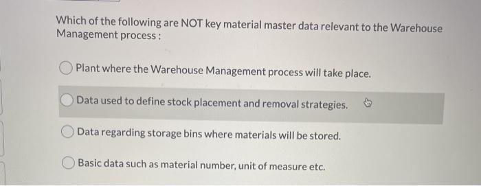 Indicate what order the following steps in the