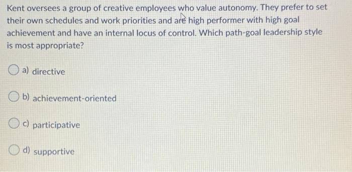 Kent oversees a group of creative employees who