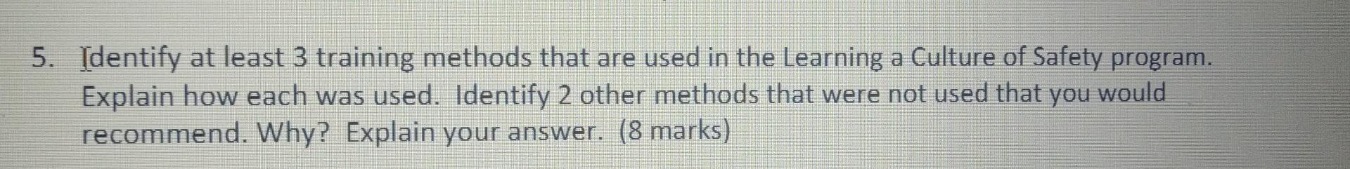 the learning a culture of safety program case