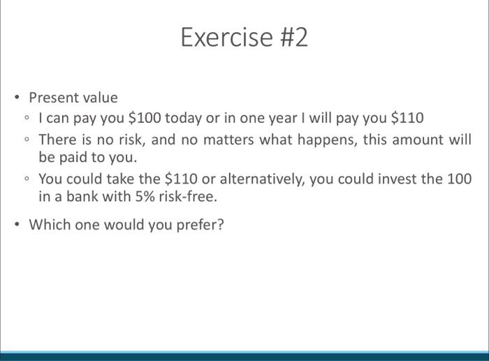 Project Management - Present value - I can pay