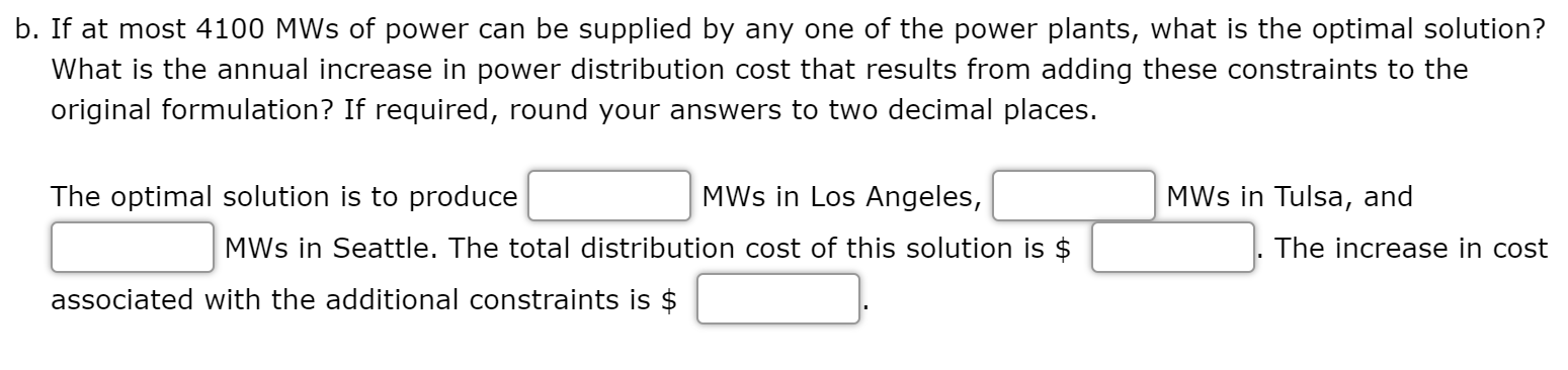 Problem 10-07 (Algorithmic) Aggie Power