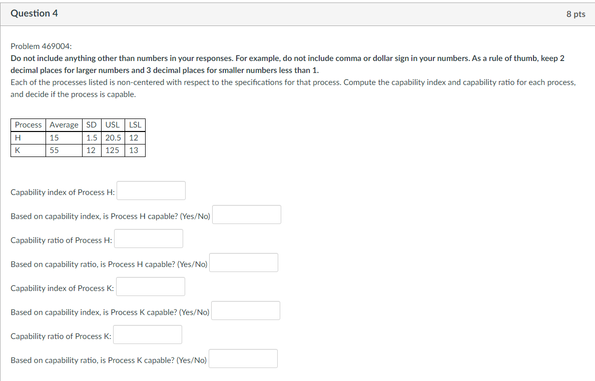 Do not include anything other than numbers in