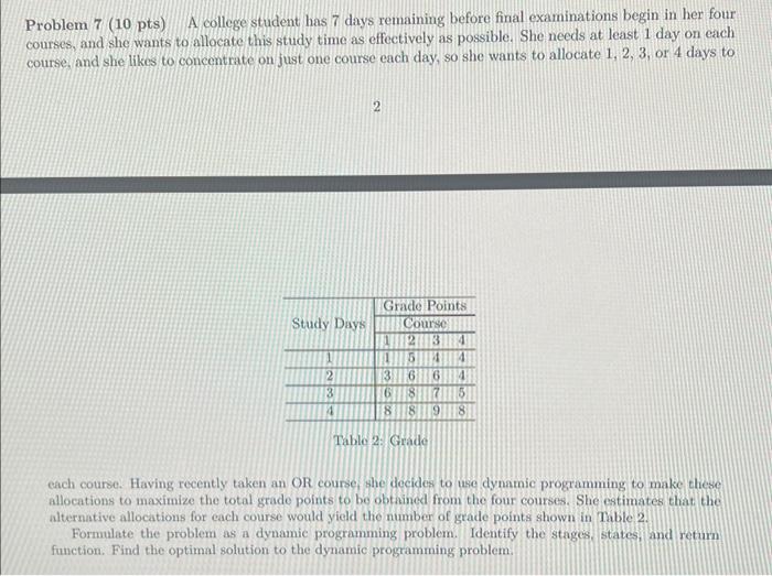 Can you help me with this one? Thanks! Problem 7