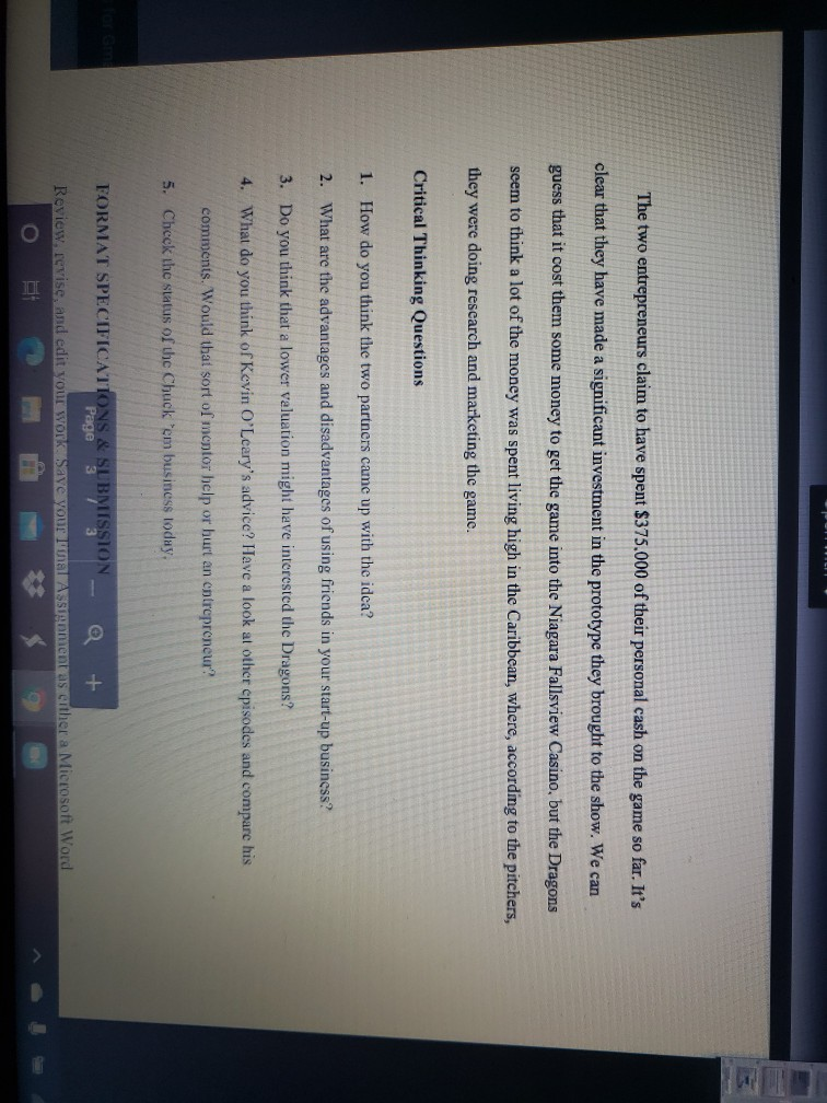 Taocx Open with - Case Study: Chuck 'em, a